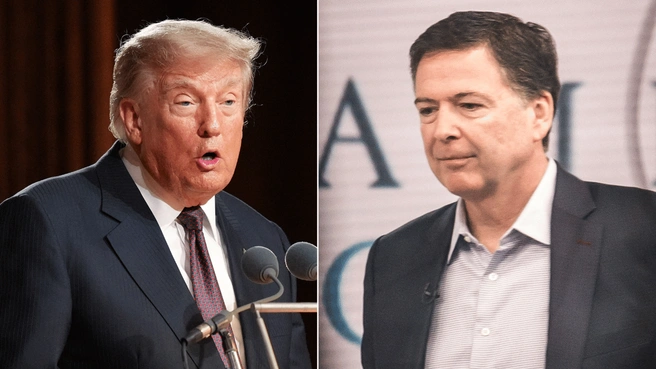 Коми последовательно отрицал намерение угрожать президенту Дональду Трампу. | Источник: MEGA