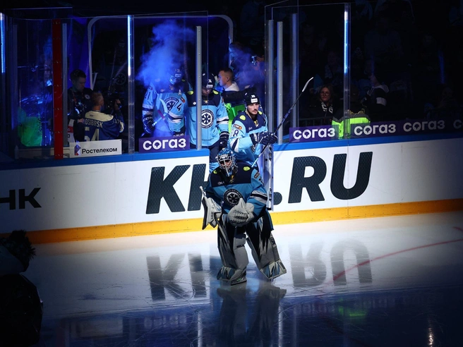 Хоккеисты «Сибири» показали уверенную игру в матче | Источник: Александр Ощепков / NGS.RU