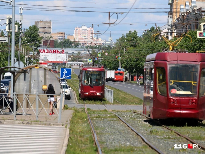 По городу будет курсировать седьмой трамвай | Источник: 116.RU