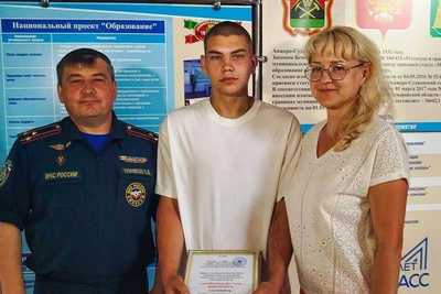 В Анжеро-Судженске подросток спас двух человек при пожаре