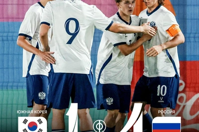 Сборная России U15 разгромила Южную Корею на ЧМ