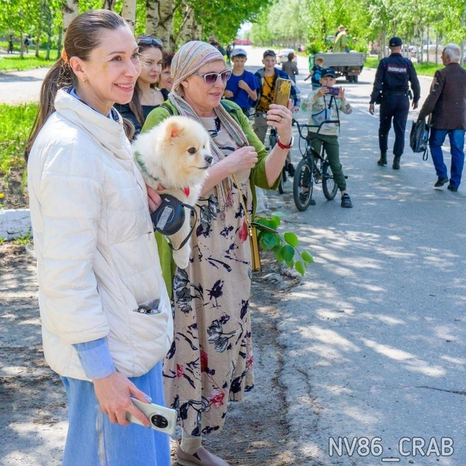 Другие снимали крестный ход | Источник: Типичный краб Нижневартовск / Т.me