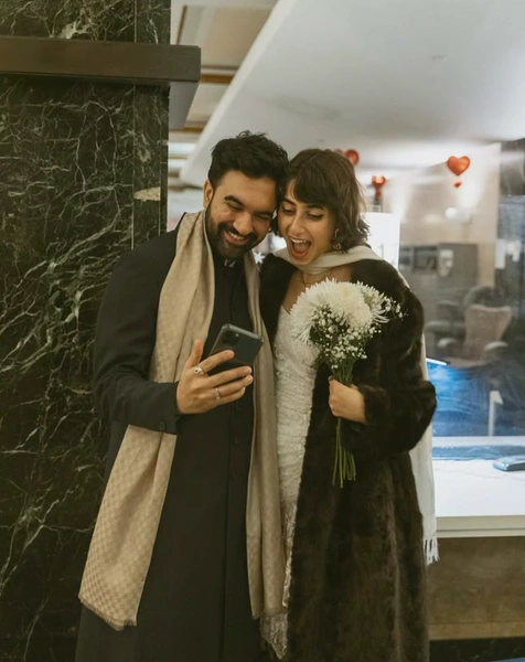 Зохран Мамдани с женой | Источник: Соцсети