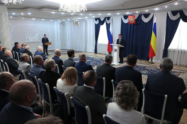 Юрий Слюсарь сообщил, что нововведение должно повысить эффективность транспортной инфраструктуры | Источник: пресс-служба губернатора Ростовской области