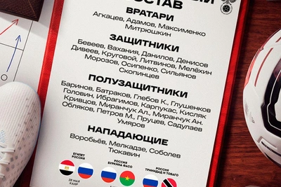 Трое зенитовцев и игрок «МЮ» в составе сборной России