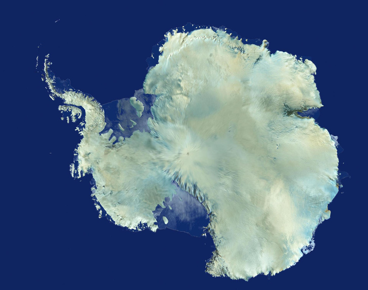 Как выглядит Антарктида подо льдом?