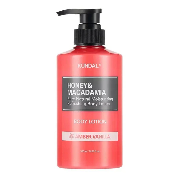 Лосьон для тела Амбровая ваниль Honey & Macadamia, KUNDAL