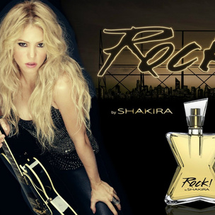 Шакира выпустила новый аромат Rock! by Shakira