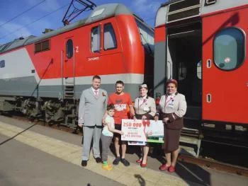 Скорый поезд Уфа – Москва перевез 250-тысячного пассажира | Источник: transport.bashkortostan.ru
