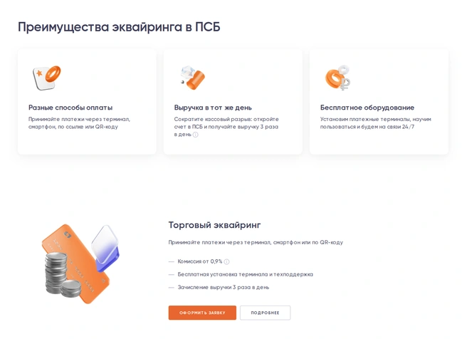 Источник: ПАО «БАНК ПСБ»