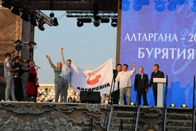 Эстафета фестиваля «Алтаргана» передана Приангарью
