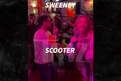 Сидни Свини и Скутер Браун устроили караоке-вечер