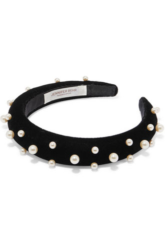 Ободок Jennifer BehrЦена: 18 500 руб.
Где купить: net-a-porter.com