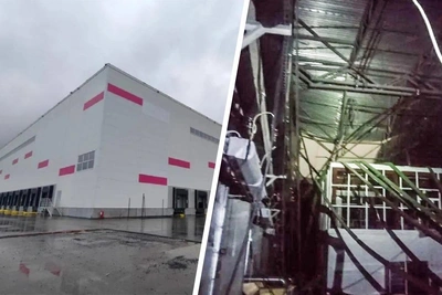 Roof collapse at Wildberries hub in Yurga damages carrier supports, future uncertain