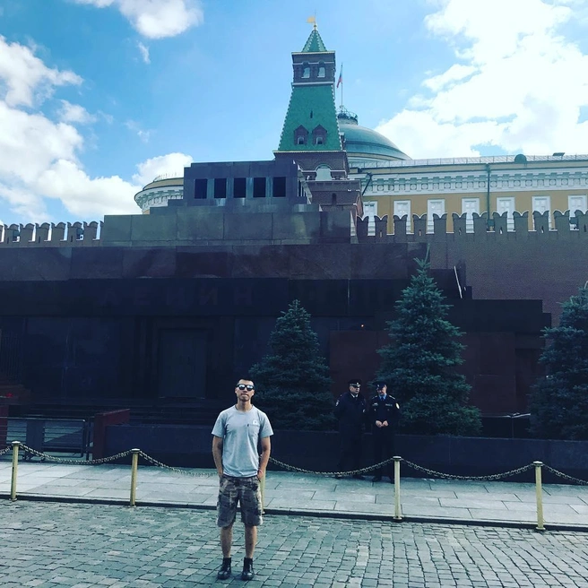 Чжу мечтал, что будет бывать на Красной площади каждый день. В реальность он посетил ее пару раз | Источник: chinese_zhorik_ / Instagram (экстремистская организация, деятельность запрещена на территории РФ)