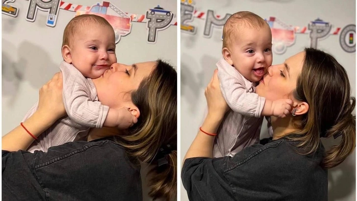 Дочь Охлобыстина показала в сети 7-месячного сына, кадры с которым умиляют до слез | Источник: соцсети