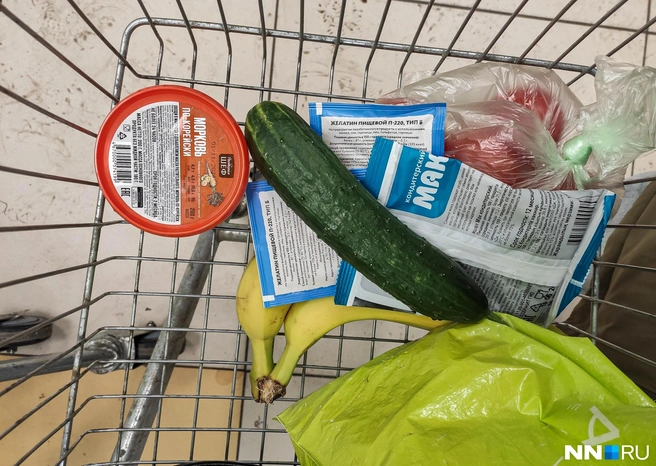 В минимальную продуктовую корзину входят только базовые продукты | Источник: Наталья Бурухина / NN.RU