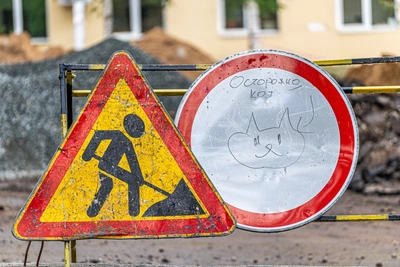 Перекрытие Шамшурина в Новосибирске спровоцировало пробку