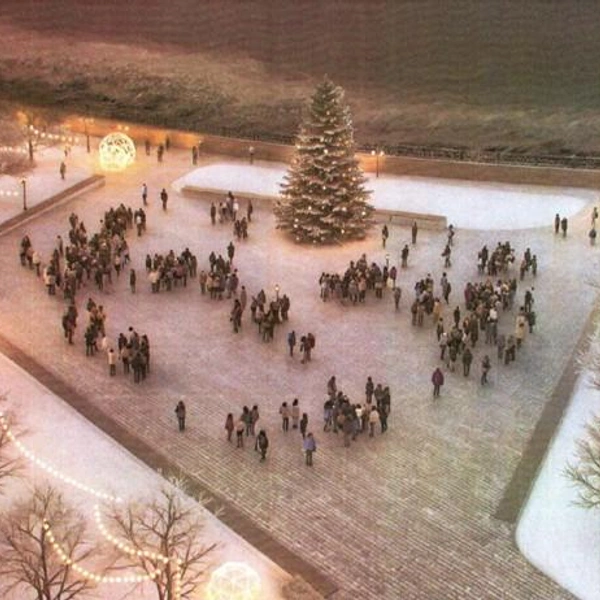 А зимой на нее месте расположется елка | Источник: эскизный проект Центра развития городских территорий Ярославля