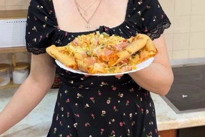 Volgograd homemaker shares quick homemade pizza recipe