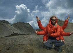 Энни Лейбовиц снимает рекламную кампанию Moncler
