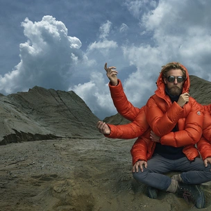 Энни Лейбовиц снимает рекламную кампанию Moncler