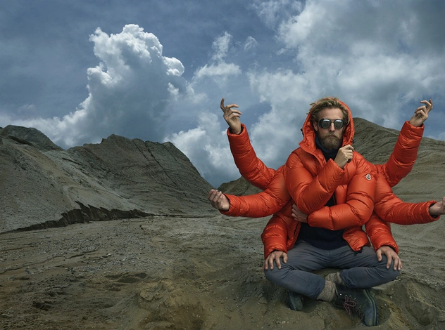 Энни Лейбовиц снимает рекламную кампанию Moncler