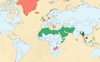 Тест для настоящих гениев: что изображено на этой карте?