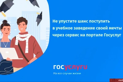 Владимирские абитуриенты подали документы онлайн через Госуслуги