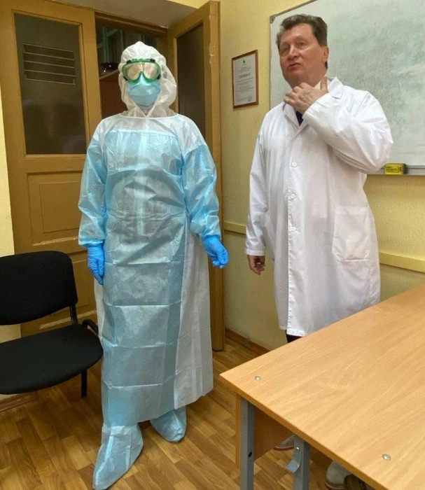 Все студенты перед работой проходили 36-часовой курс по COVID-19 | Источник: Оперативный штаб по Ярославской области