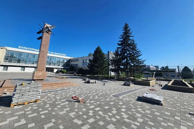 Закончить благоустройство планируют к осени | Источник: admkrsk.ru