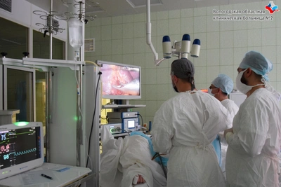В Череповце провели первую в области сложную операцию на селезенке