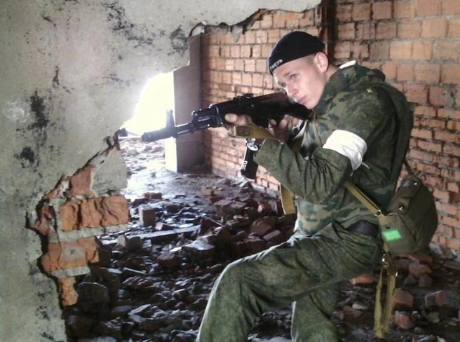 Александр Крынин в зоне СВО | Источник: Портал «Герои страны» / warheroes.ru