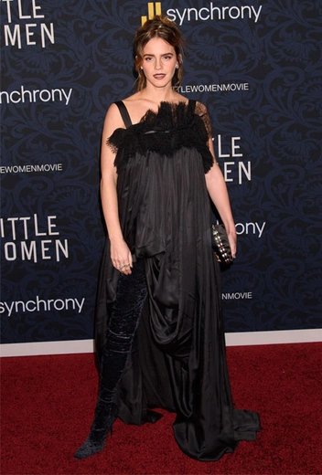 Эмма Уотсон в Нью-Йорке | marieclaire.ru