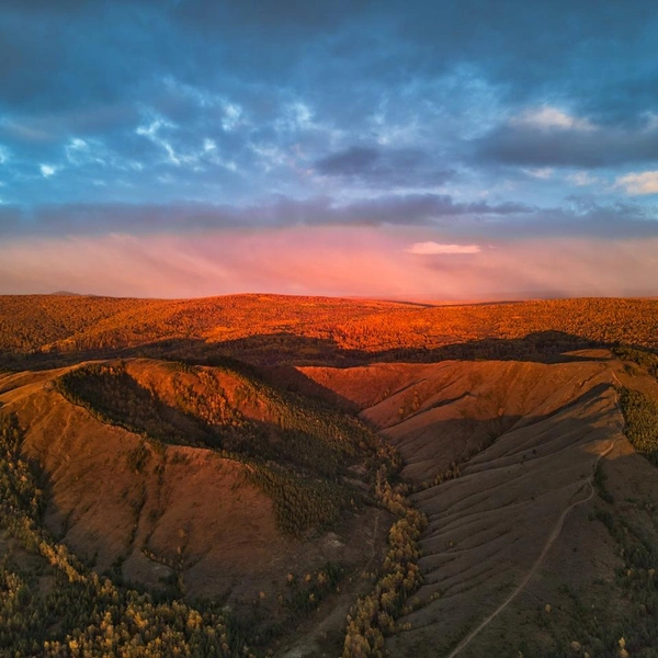 Последней локацией был хребет Нурали | Источник: Сергей Коршилов / Вконтакте