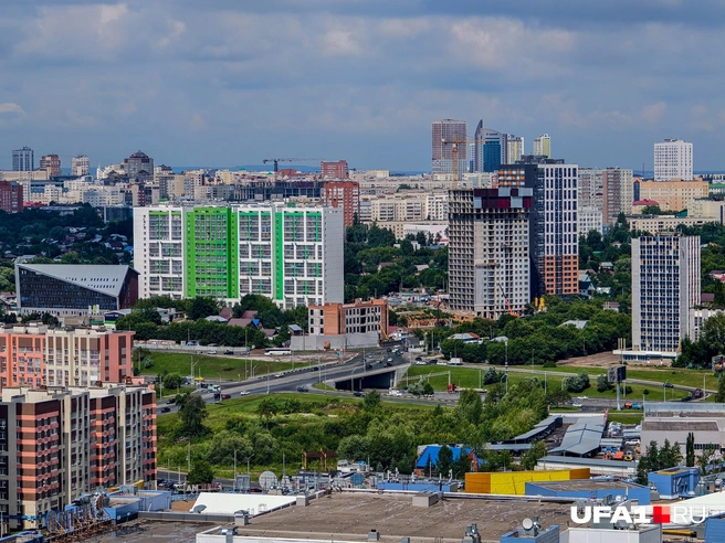 Даже центр города видно | Источник: Булат Салихов / UFA1.RU