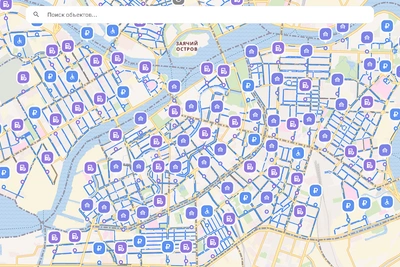 Петербургские парковки вошли в белый список Минцифры