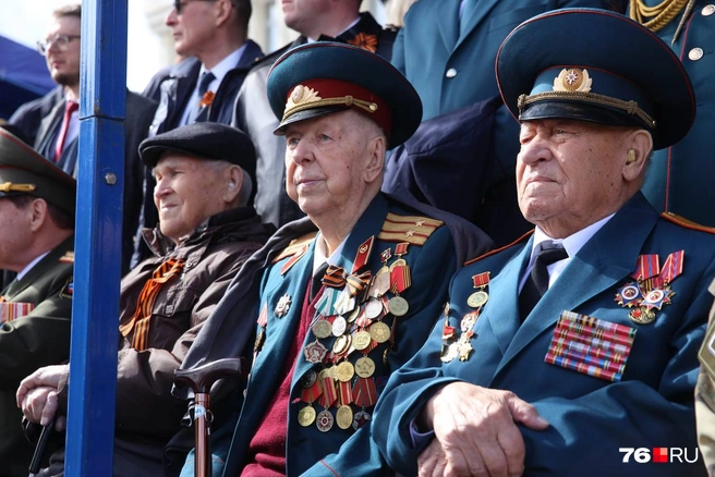 Почетными гостями праздника стали ветераны | Источник: Кирилл Поверинов / 76.RU