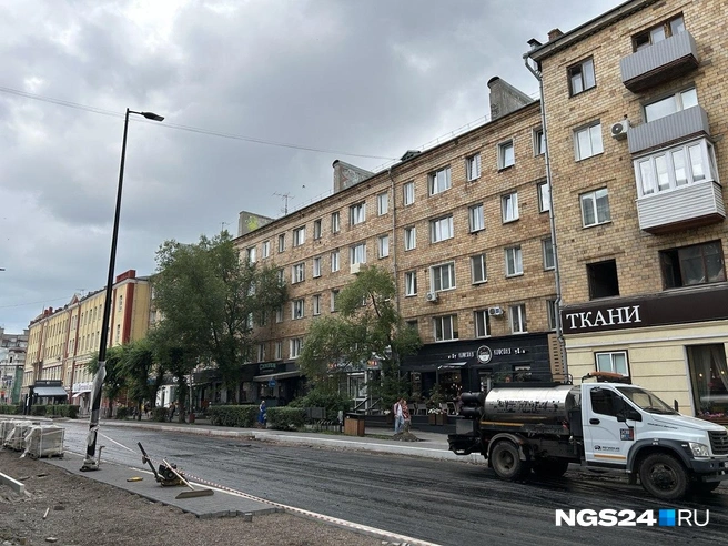О ремонте дороге теперь на карте | Источник: Алексей Тайганавт / NGS24.RU