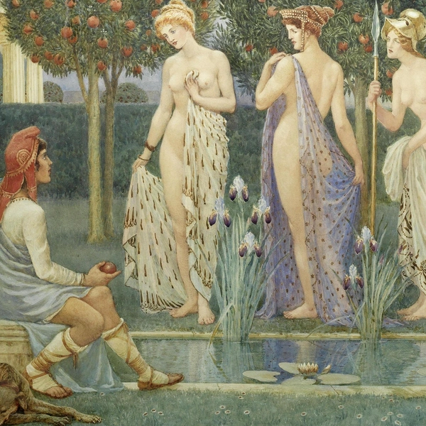 Уолтер Крейн. «Суд Париса». 1909 | Источник: History and Art Collection via Legion Media