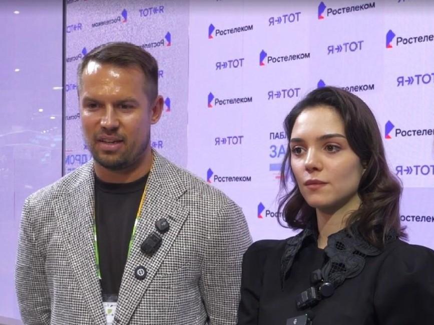 Чемпионы Евгения Медведева и Сергей Широков поделились впечатлениями от Международного фестиваля мо…