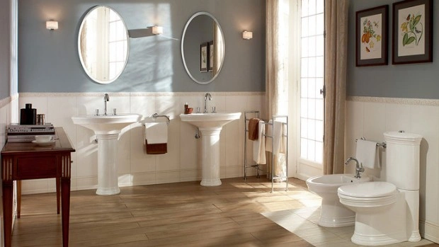 Ванная в стиле ретро: коллекция Hommage от Villeroy & Boch