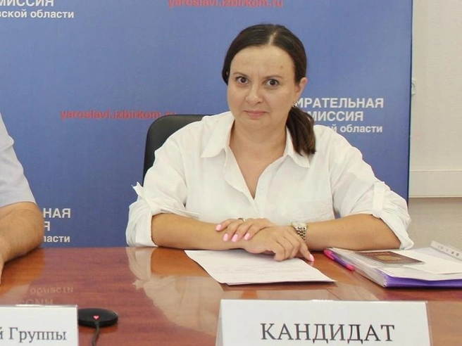 Мария Бурцева идет на выборы от партии «Родина» | Источник: Избирательная комиссия Ярославской области / Vk.ru