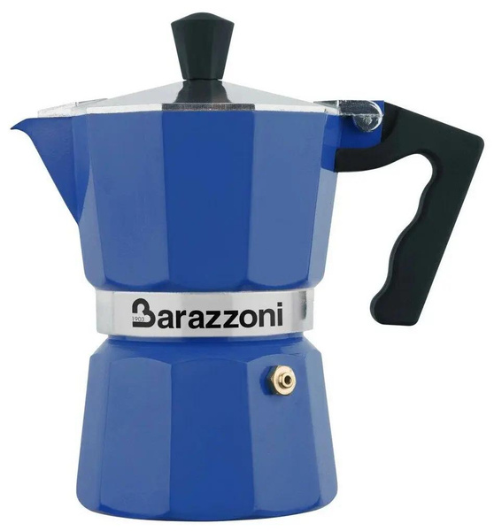 Гейзерная кофеварка Alluminium на 3 чашки, Barazzoni