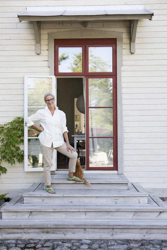 Голубая мечта: дом шведской художницы Гуннель Салин (фото 0) | Источник: ЙОХАН СЕЛЛЕН