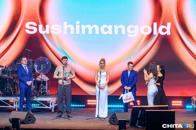 Sushimangold победил в номинации «Доставка года» | Источник: Олег Фёдоров / CHITA.RU