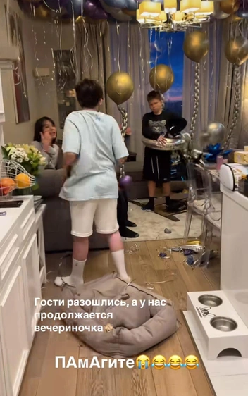 Чехова оказалась шокирована видом жилища в день рождения сына