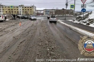 В Петропавловске самосвал сбил пенсионерку на пешеходном переходе