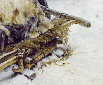 Победа над собой: 8 примечательных деталей картины Василия Сурикова «Взятие снежного городка»