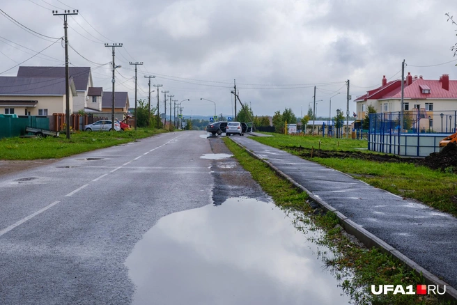Лужи, конечно, есть, как и в городе | Источник: Булат Салихов / UFA1.RU